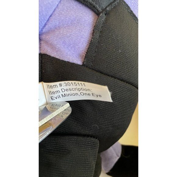 COPY - Despicable Me 2 One Eyed Purple Evil Minion 18" Plush stuffed TOY from m… - Picture 9 of 9